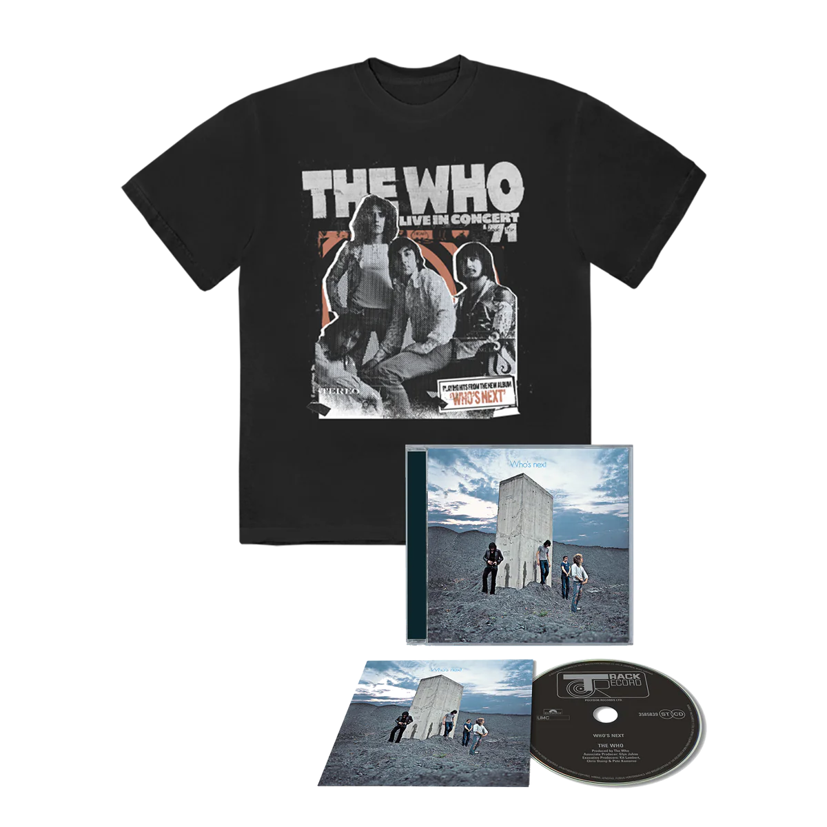 Who's Next - 50th Anniversary: T-Shirt + CD