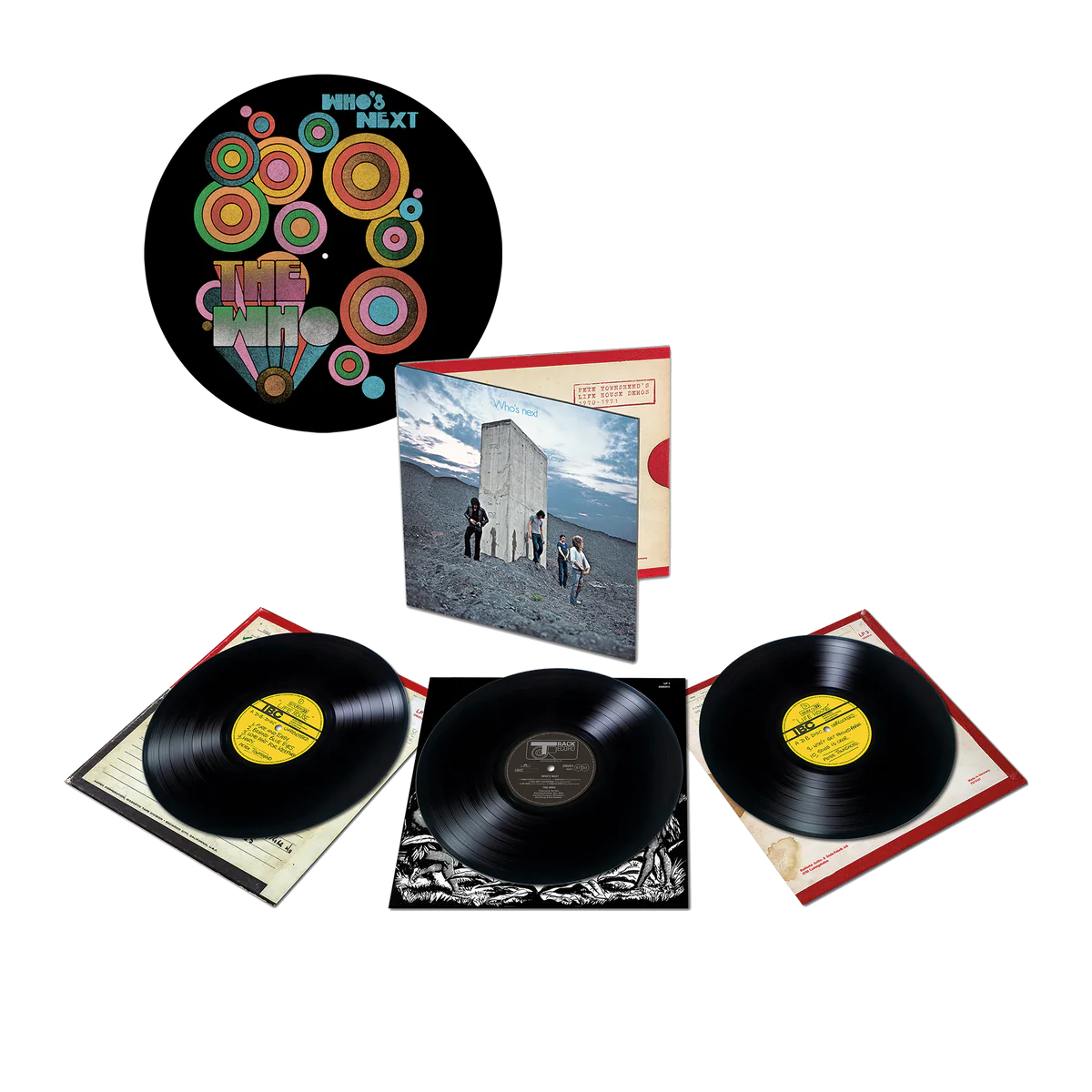 Who's Next - 50th Anniversary Slipmat + 3lp