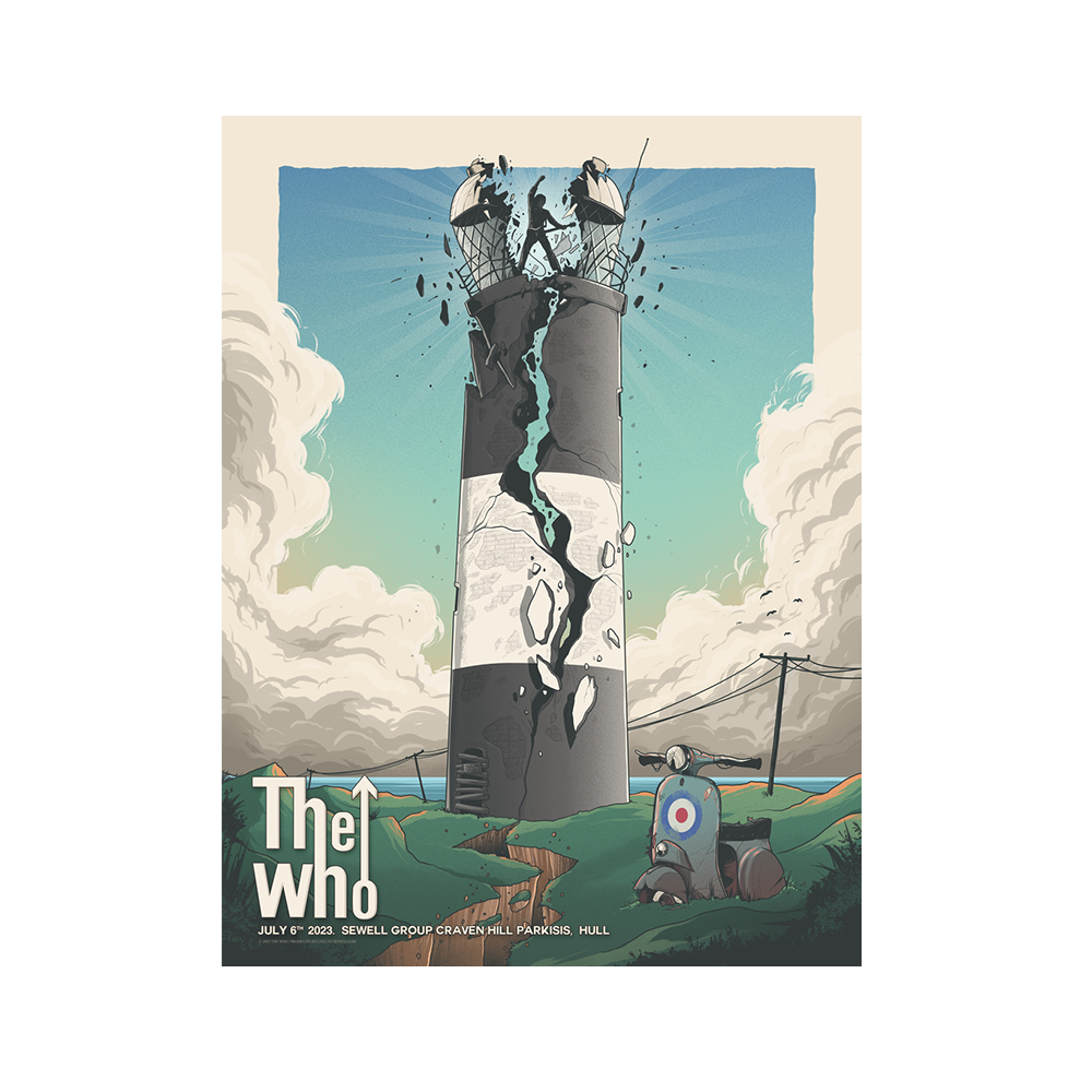 The Who - HULL TOUR POSTER - 2023