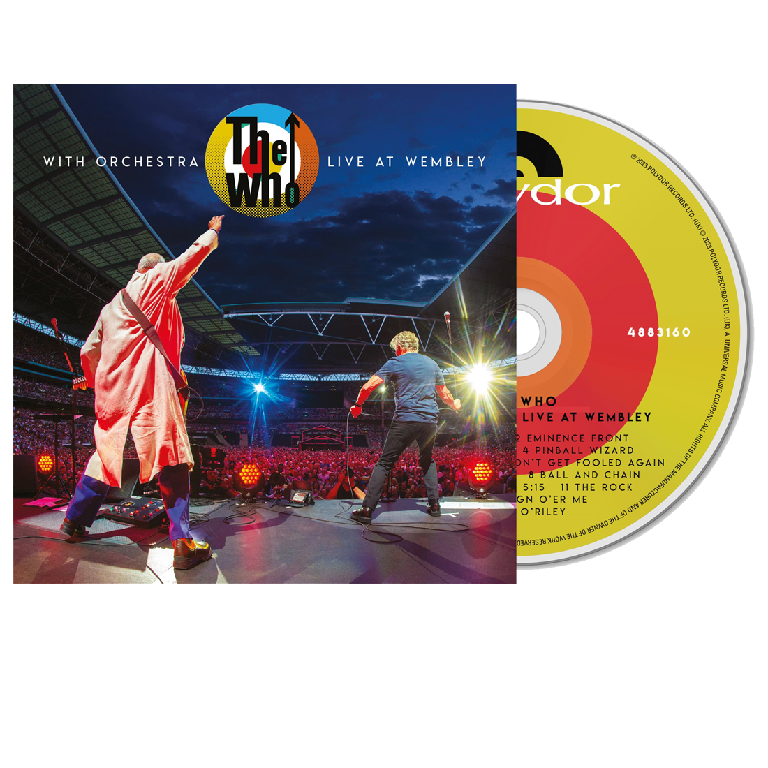 The Who With Orchestra - Live At Wembley: CD - Who UK The Who With Orchestra - Live At Wembley: CD - Who UK