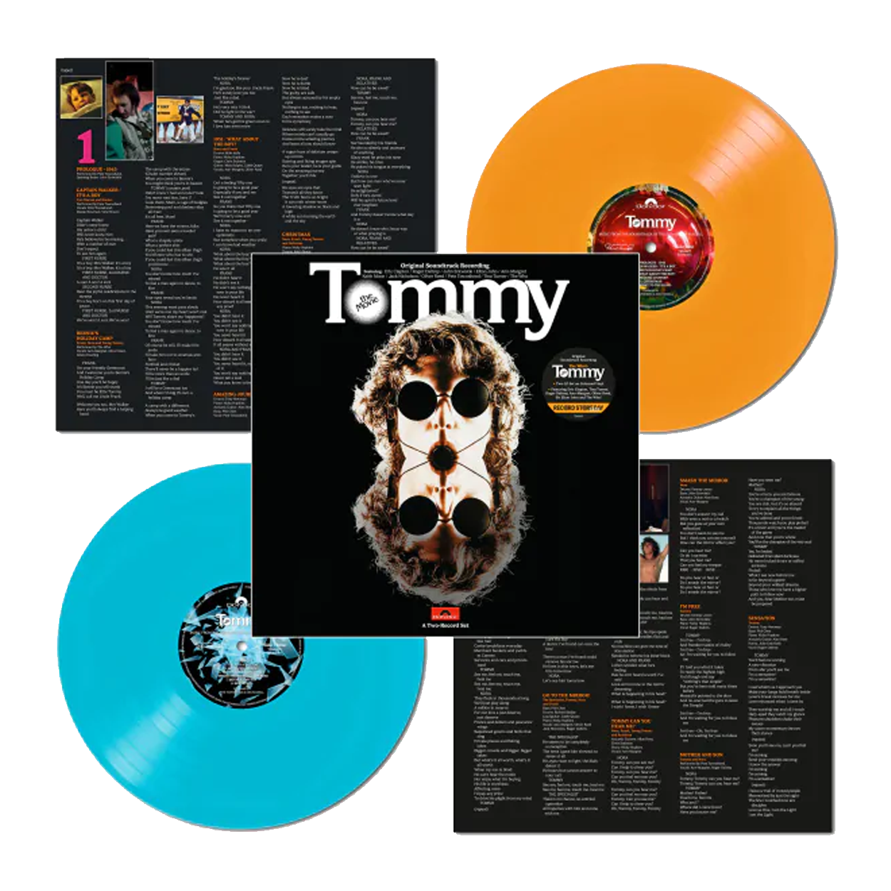 英LP The Who  UK盤 Stereo トミー Tommy OST (RSD25): Orange & Blue Vinyl 2LP - Who UK