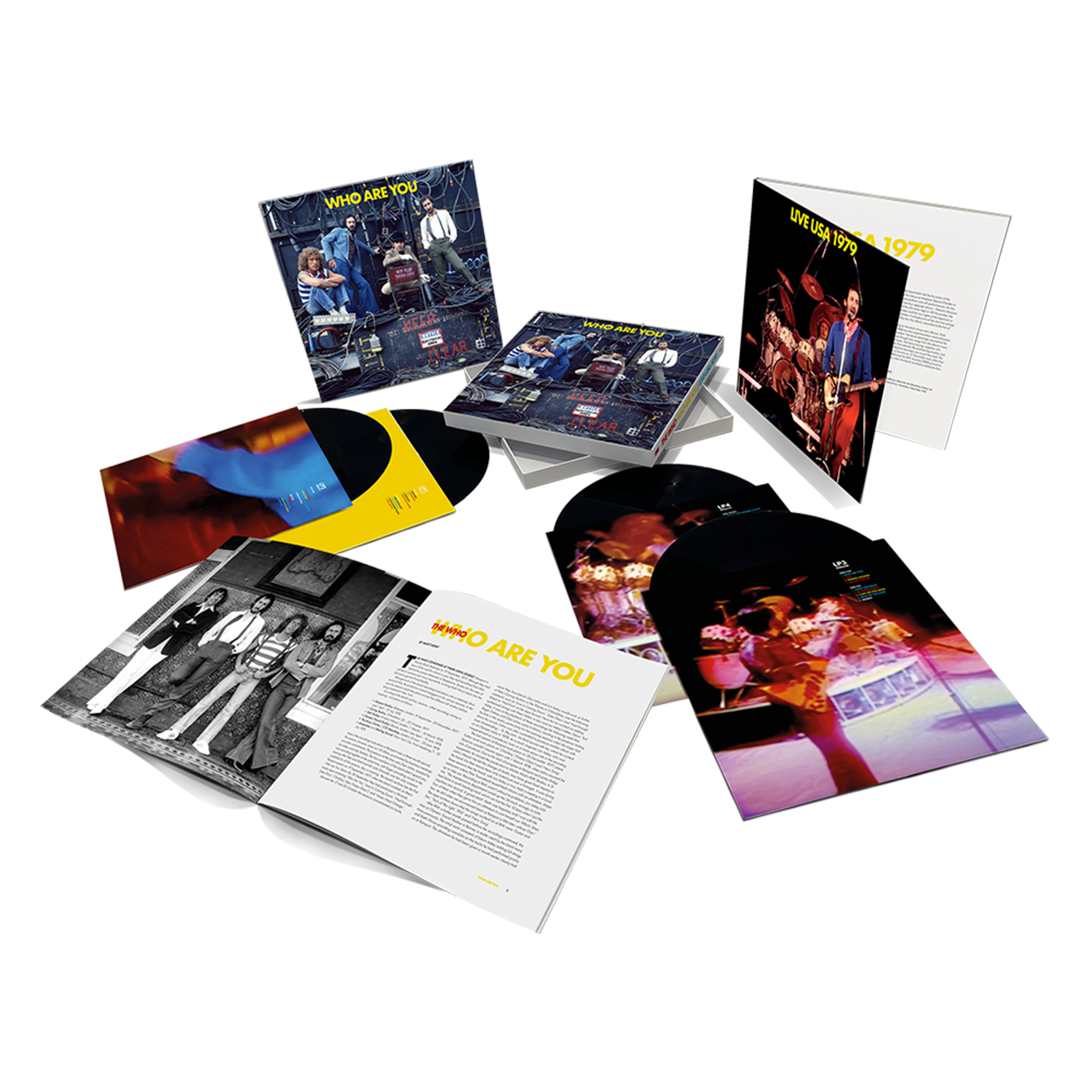 The Who / Who Are You オリジナルUK盤 LP Who Are You: Vinyl 4LP - Who UK