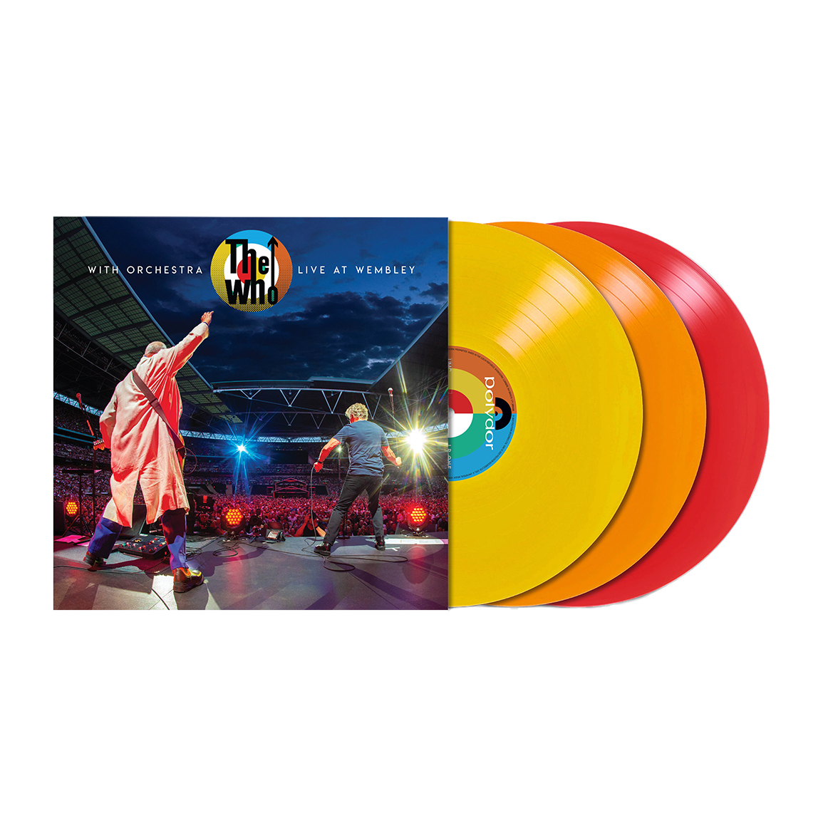 The Who - The Who With Orchestra - Live at Wembley: Exclusive Colour Vinyl 3LP