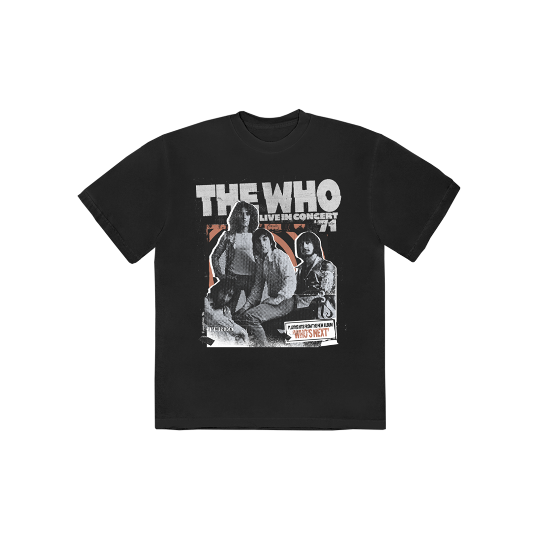 Who's Next - 50th Anniversary T-Shirt + Half Speed 1LP
