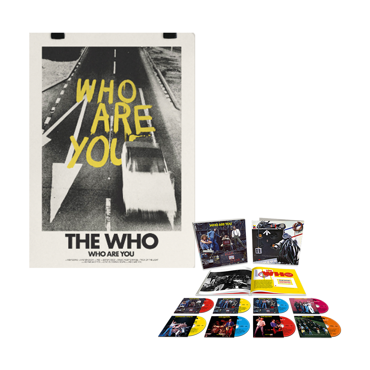Who Are You 7CD/Blu-Ray Super Deluxe Edition Boxset + Store Exclusive Poster