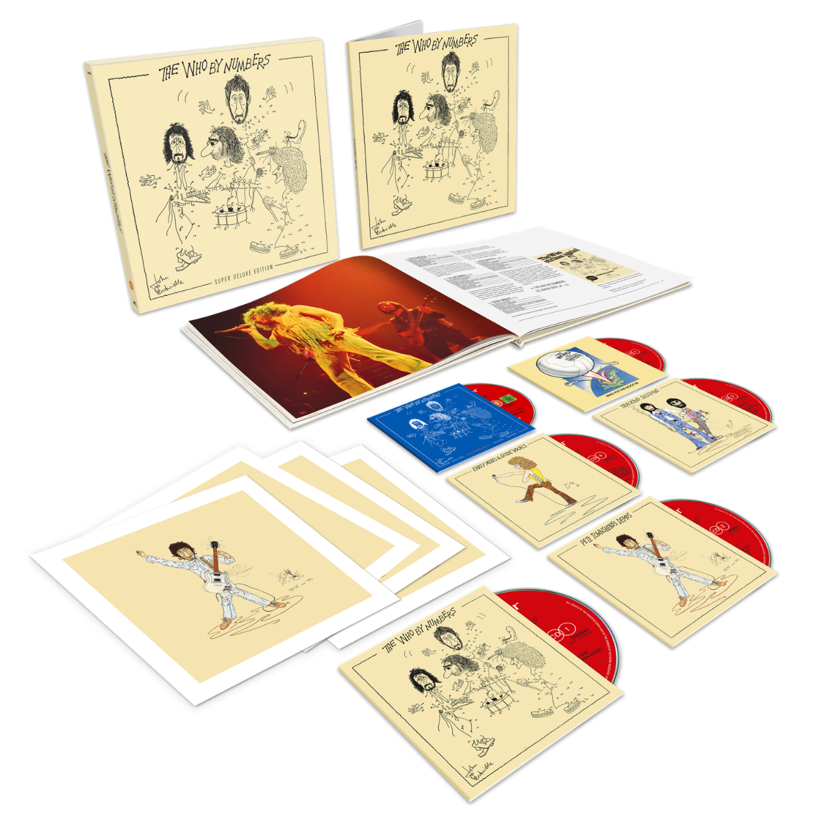 The Who - The Who by Numbers 5CD/Blu-ray Super Deluxe Edition (D2C Exclusive)