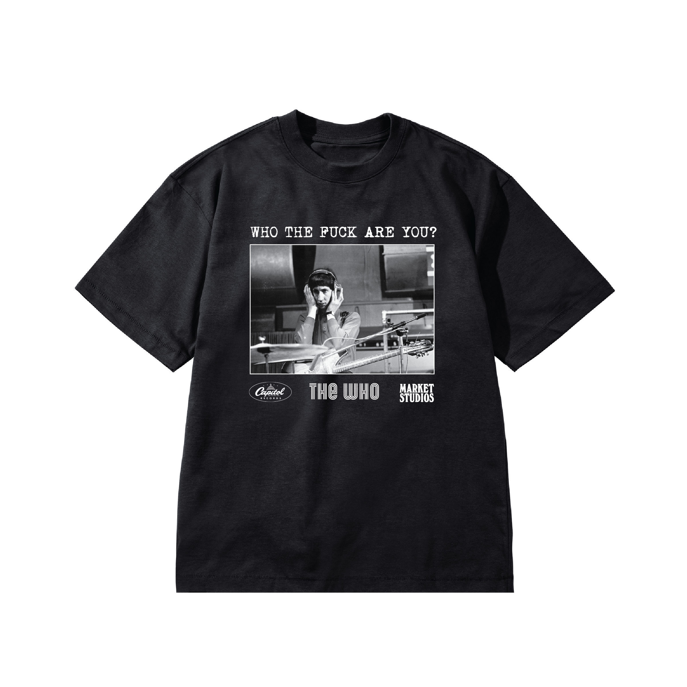 The Who - The Who x Market D2C Exclusive Black and White Photography T-Shirt