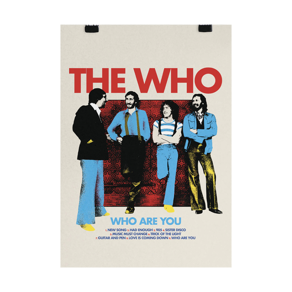 Who Are You Photo Poster - Who UK