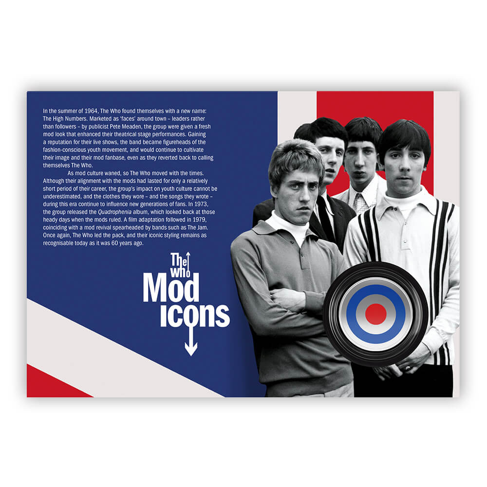 The Who - The Who Medal Cover - Mod Icons