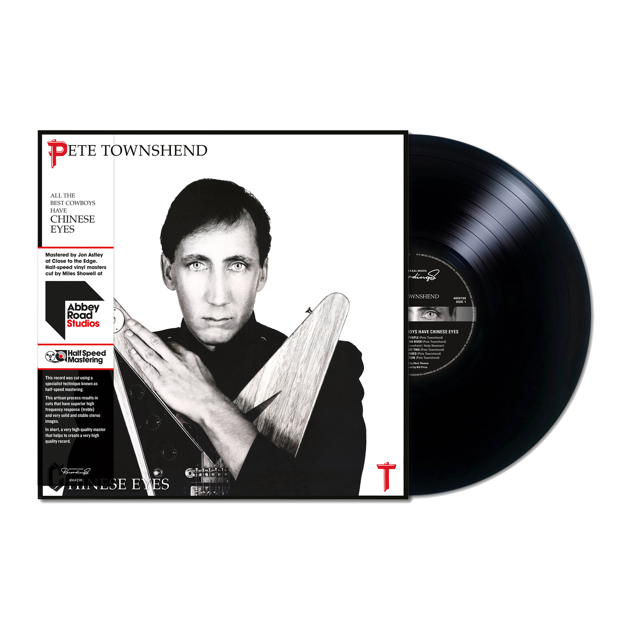 Pete Townshend - All The Best Cowboys Have Chinese Eyes: Half Speed Master Vinyl LP