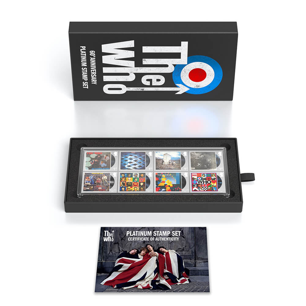 The Who - The Who Limited Edition Platinum Stamp Set