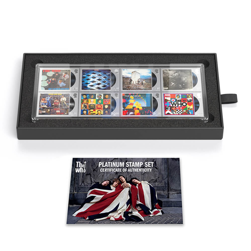 The Who - The Who Limited Edition Platinum Stamp Set