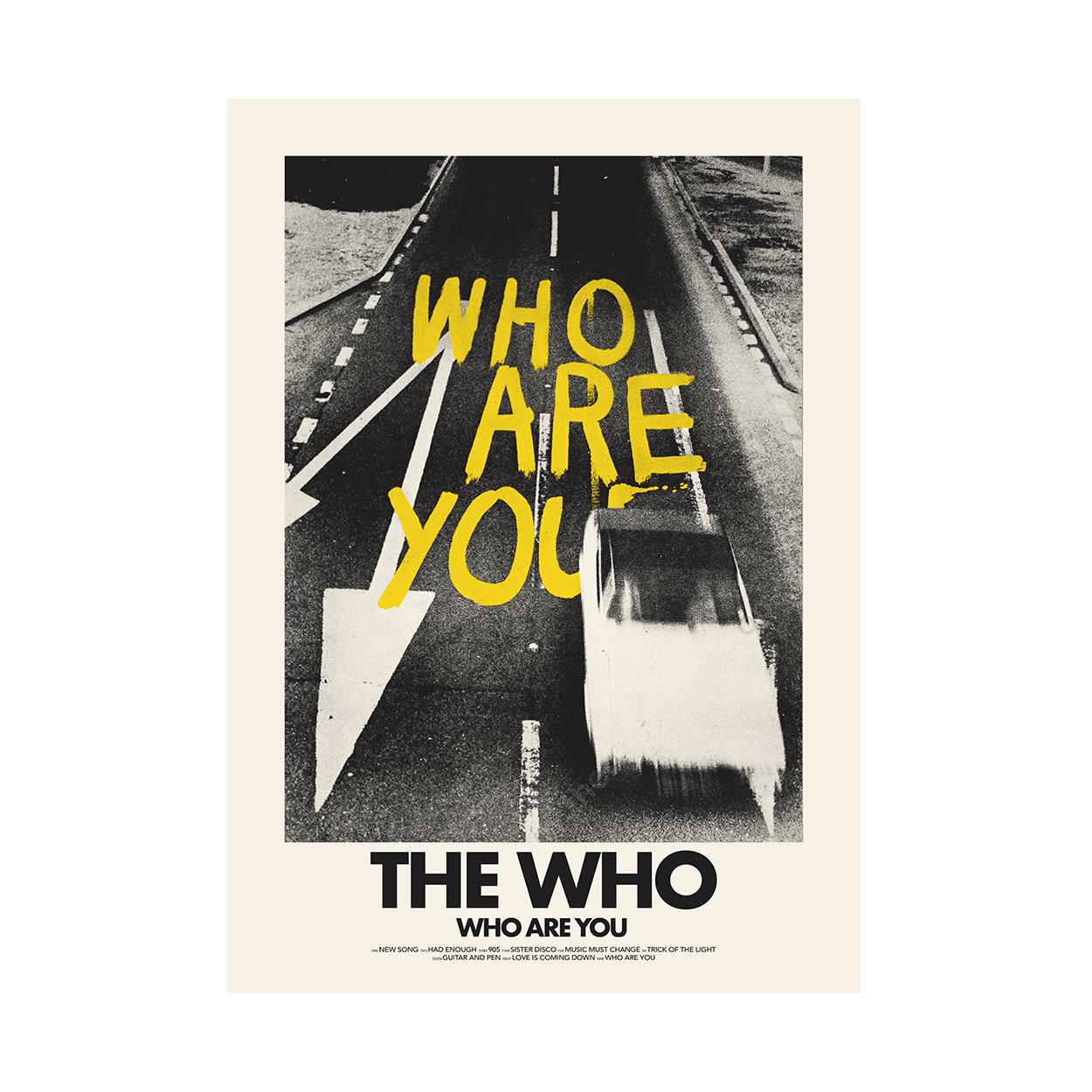The Who - Who Are You Store Exclusive Poster