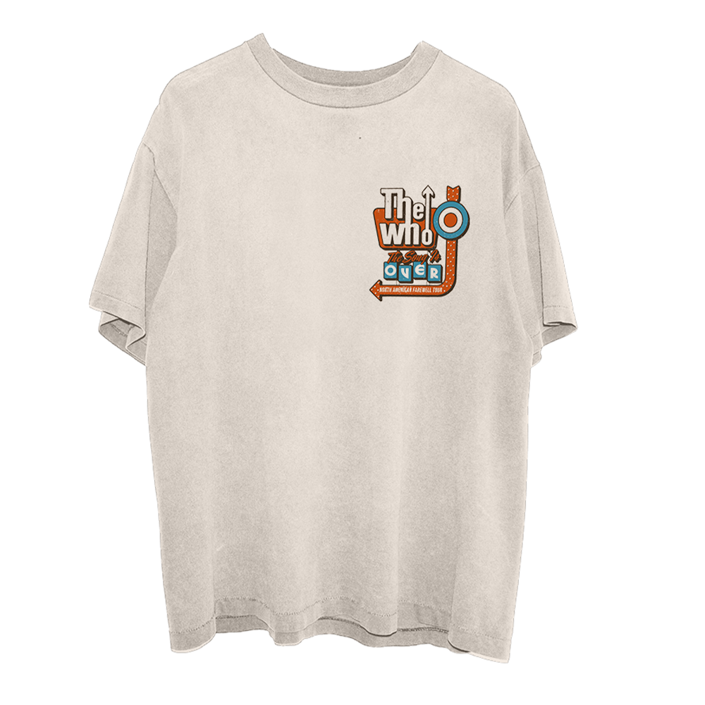 The Who - The Song is Over Retro Sign T-Shirt