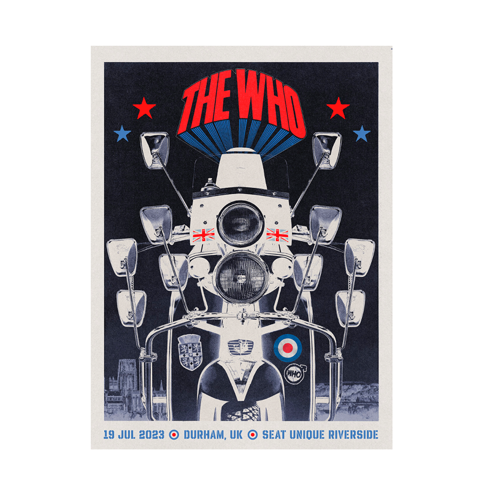 The Who - DURHAM TOUR POSTER - 2023