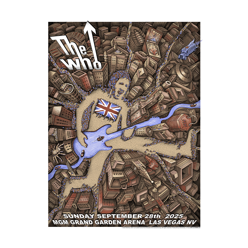 The Who - Limited Edition Las Vegas, NV Poster