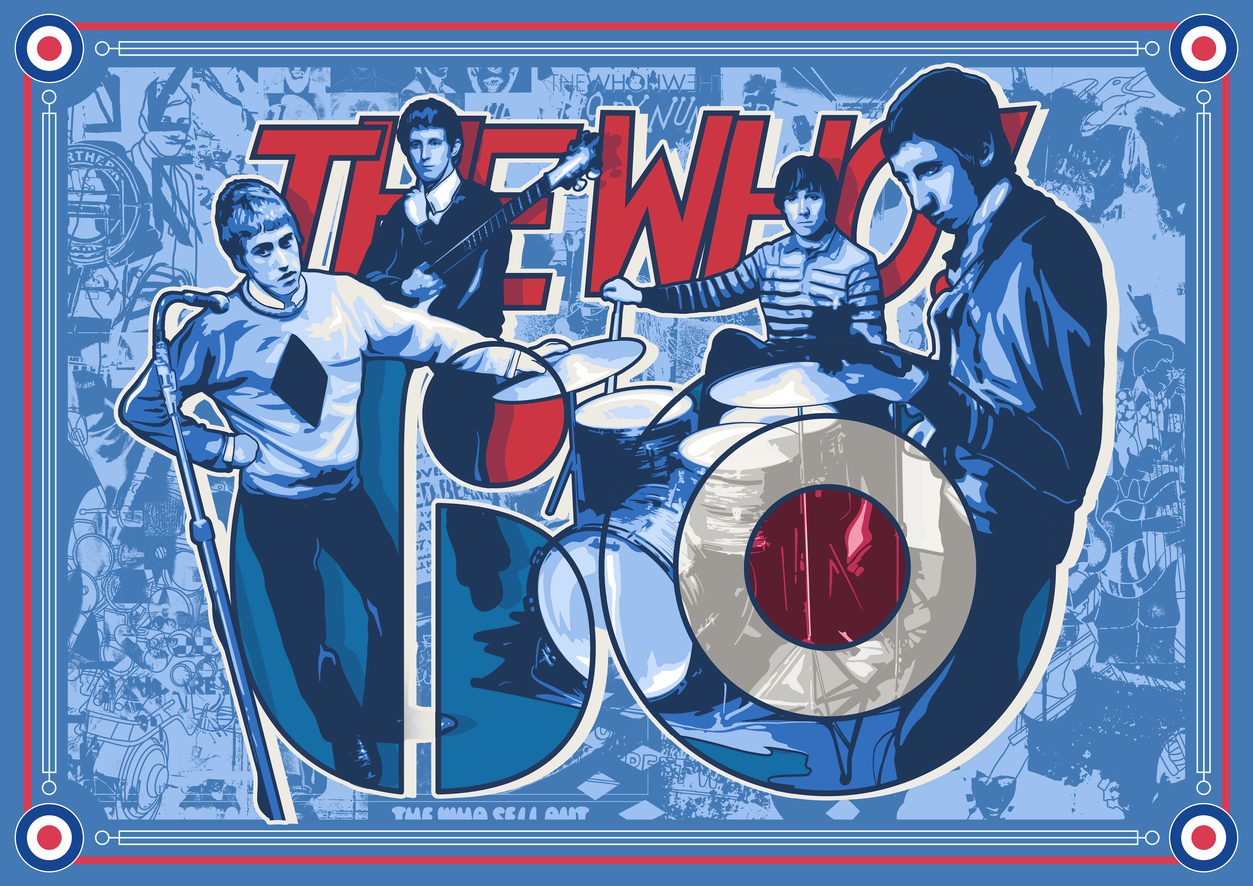 The Who - The Who 60th Anniversary Lenticular Poster