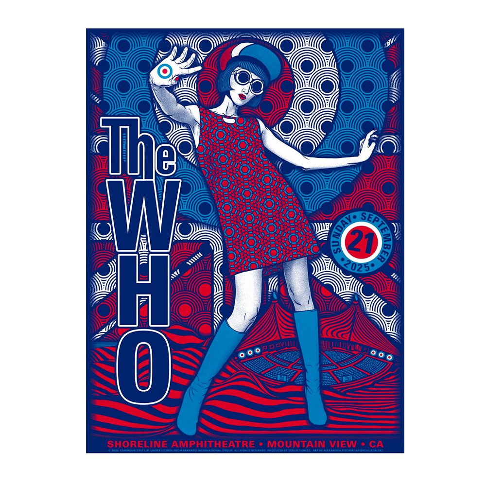 The Who - Limited Edition Mountain View, CA Poster