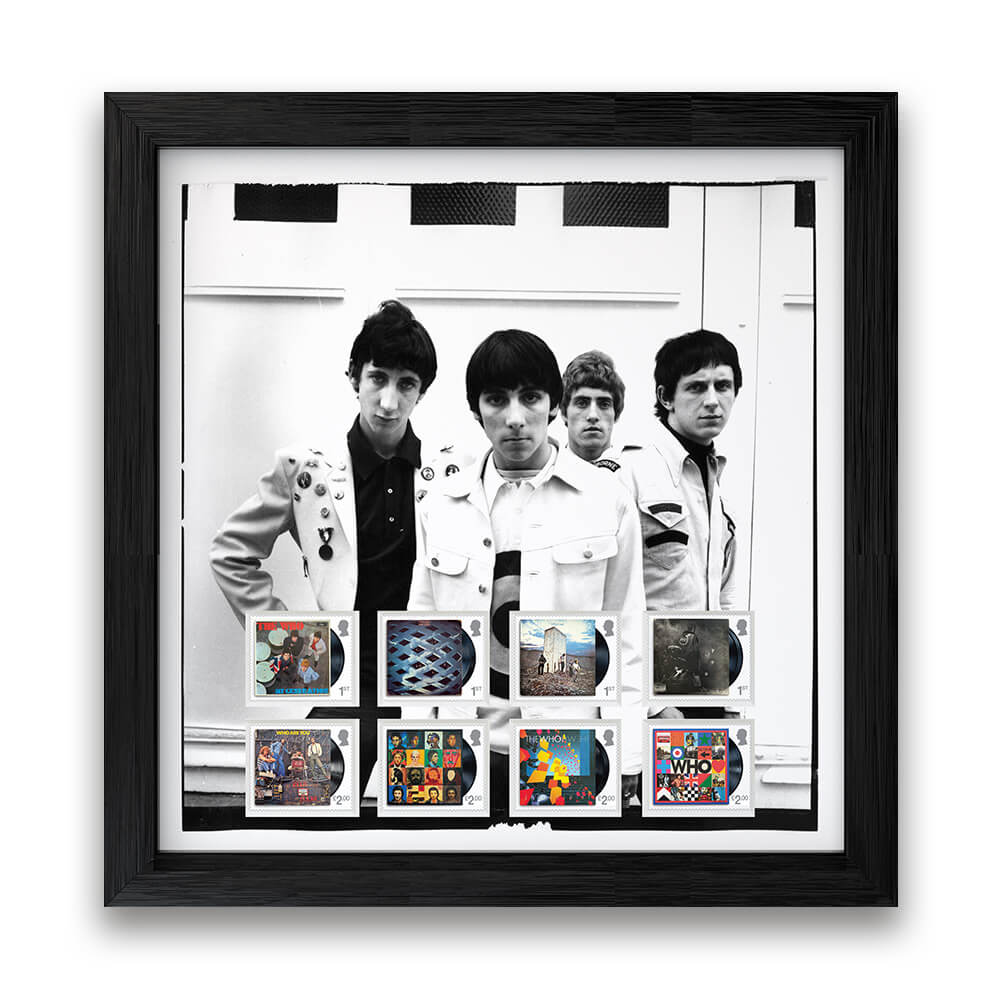 The Who - The Who Framed Stamp Set