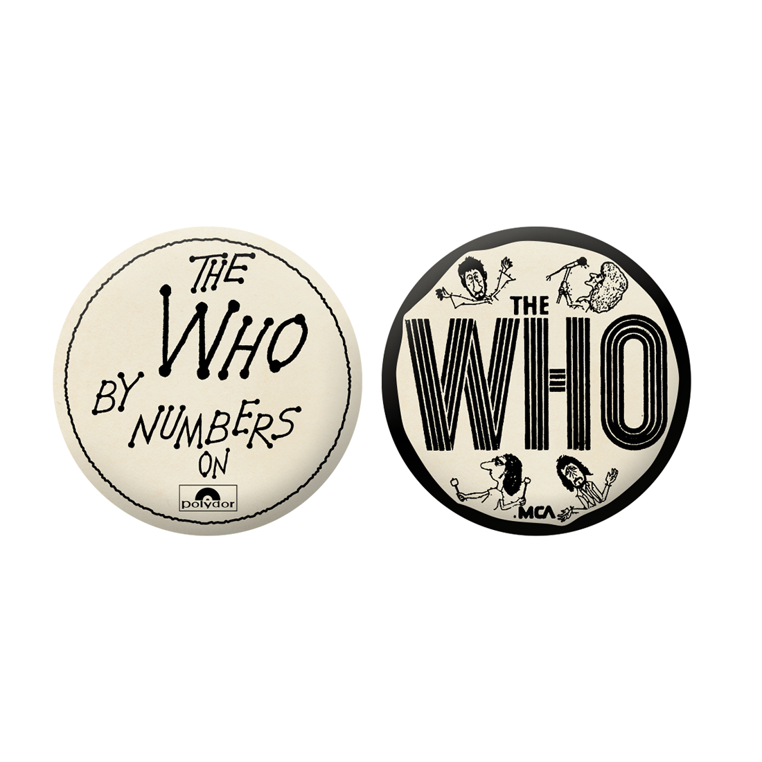 The Who - The Who By Numbers Pin Set