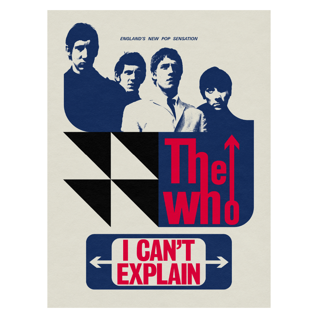 The Who - 1965 I Can’t Explain Poster