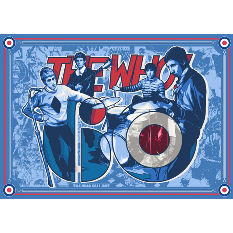 The Who 60th Anniversary Lenticular Poster