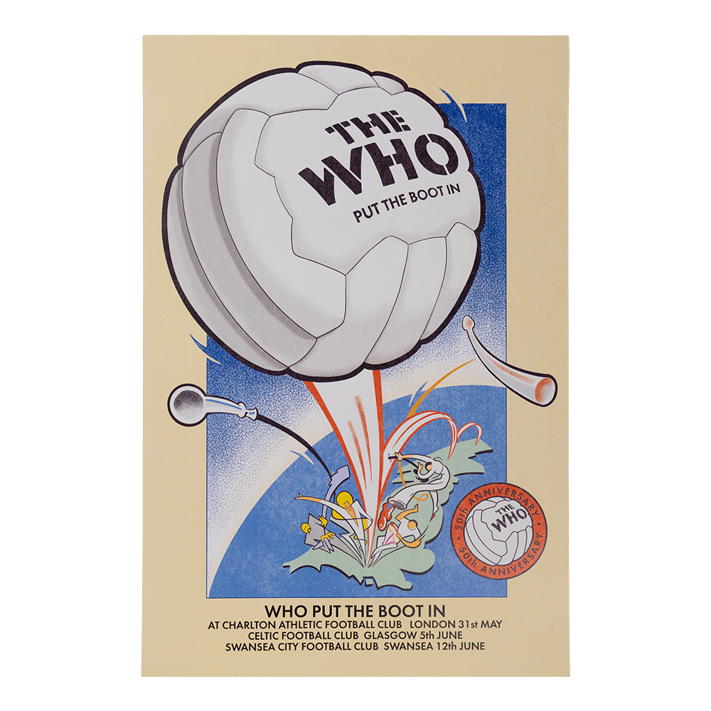 The Who - Limited Edition Put The Boot In Swansea Commemorative Jersey Box