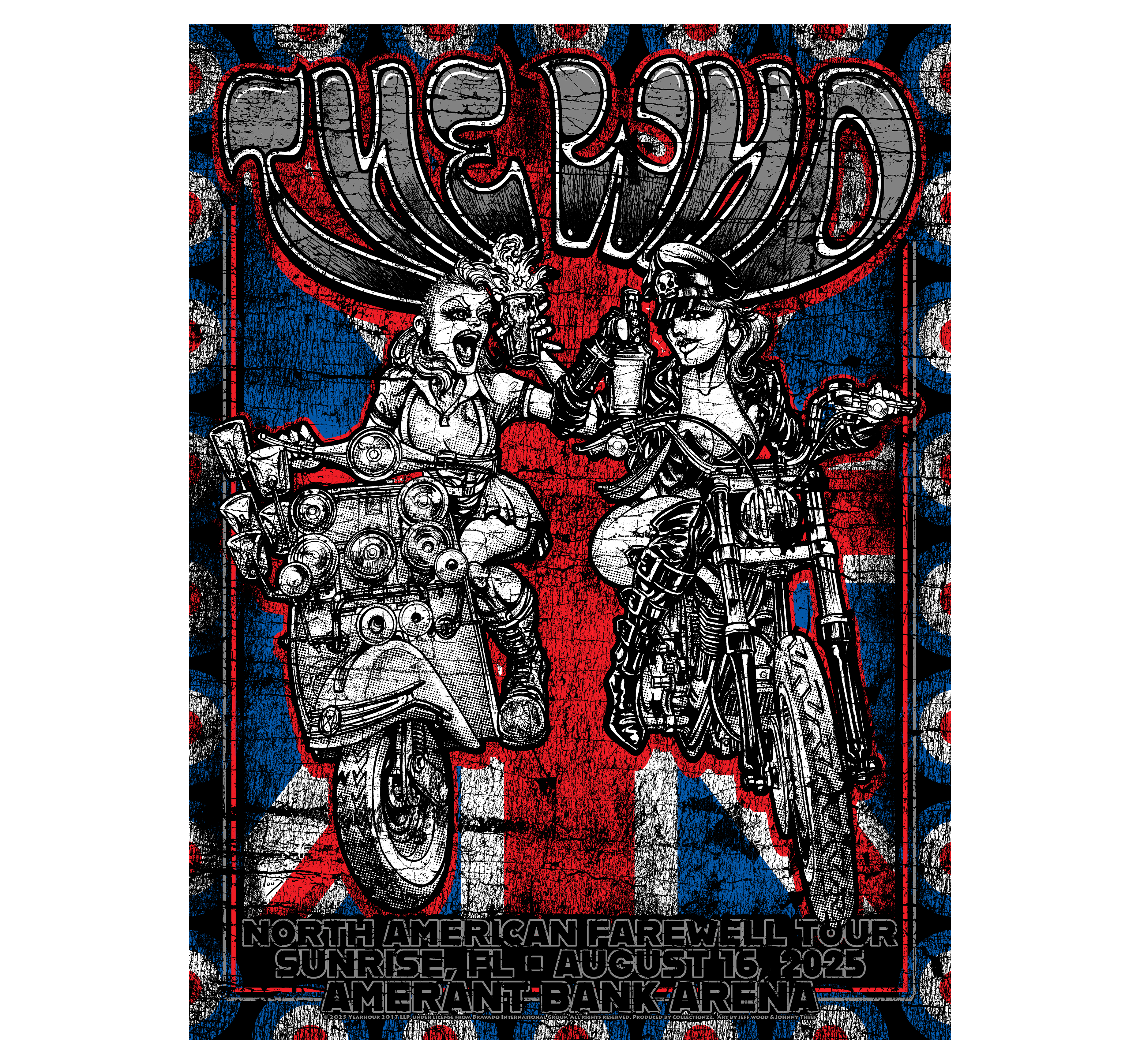 The Who - Limited Edition Sunrise, FL 2025 Poster