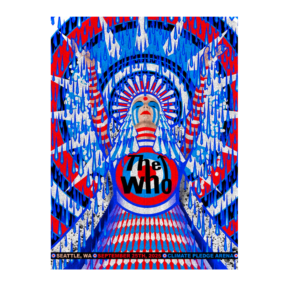 The Who - Limited Edition Seattle, WA Poster