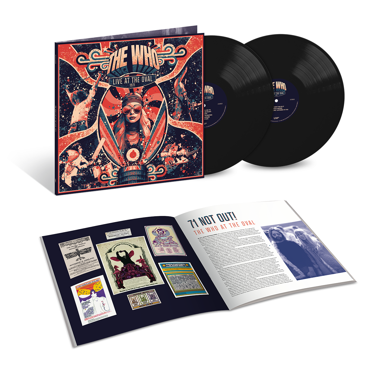 The Who - Live At The Oval 1971: Vinyl 2LP