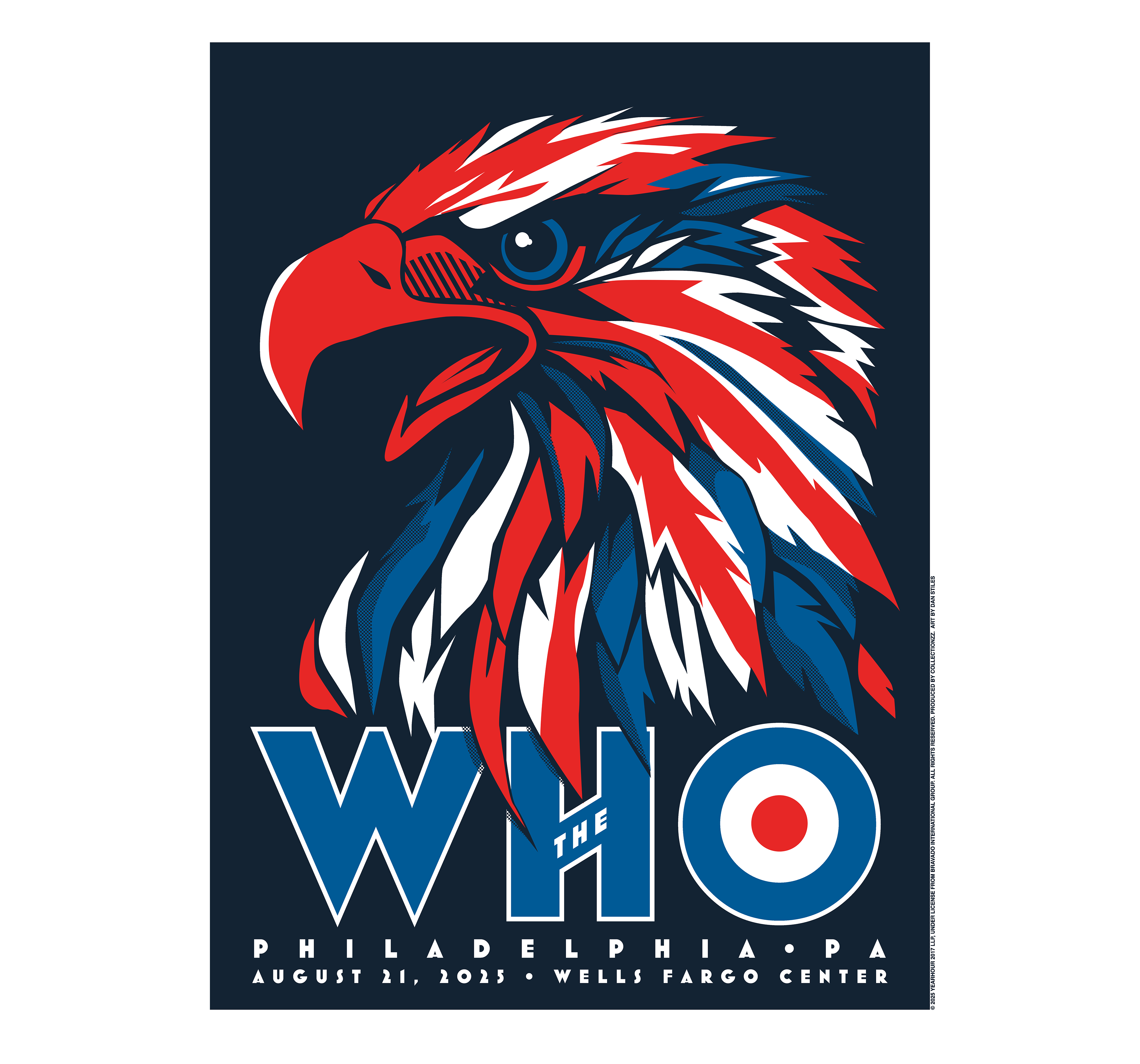 The Who - Limited Edition Philadelphia, PA Poster