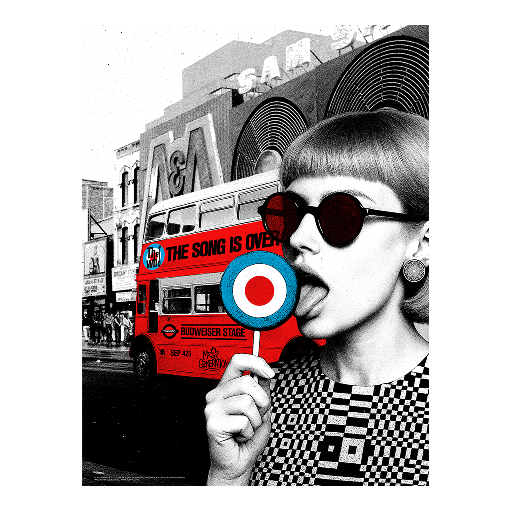 The Who - Limited Edition Toronto, ON 2025 Night 2 Poster