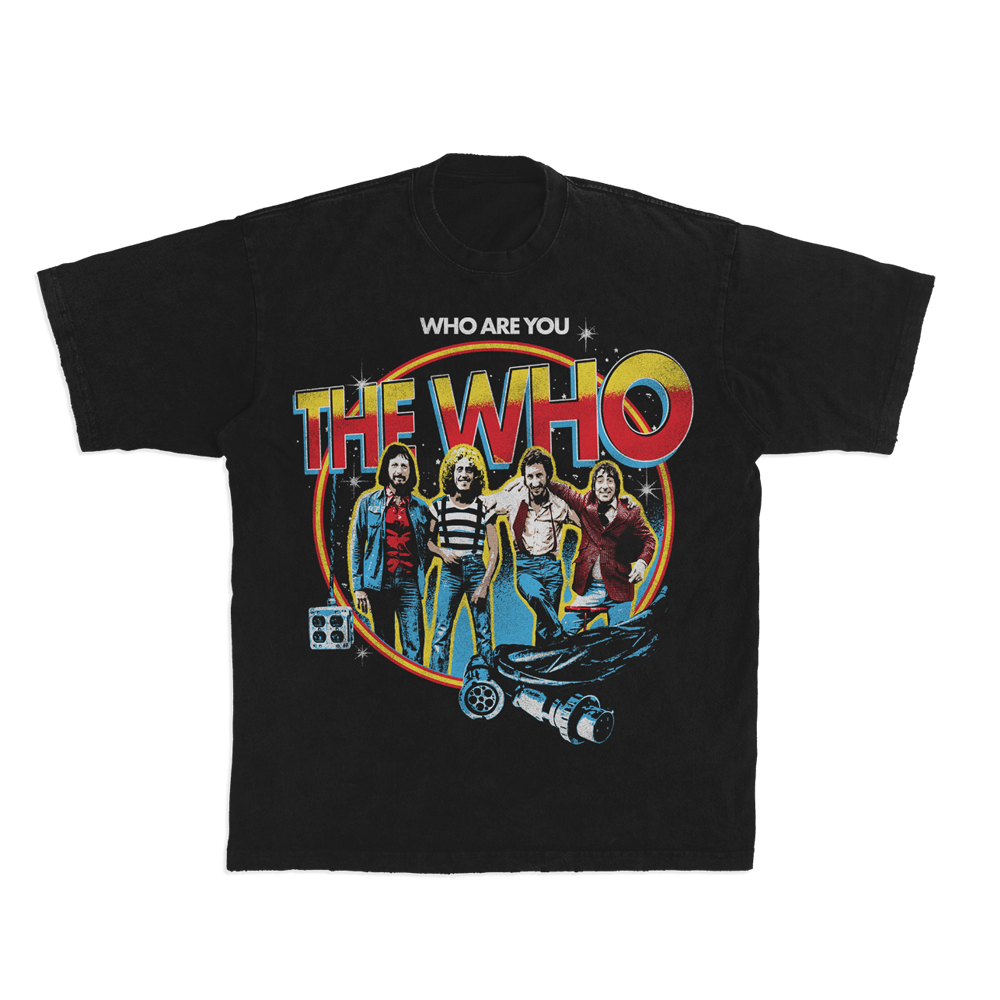The Who - Who Are You Keep Clear T-Shirt