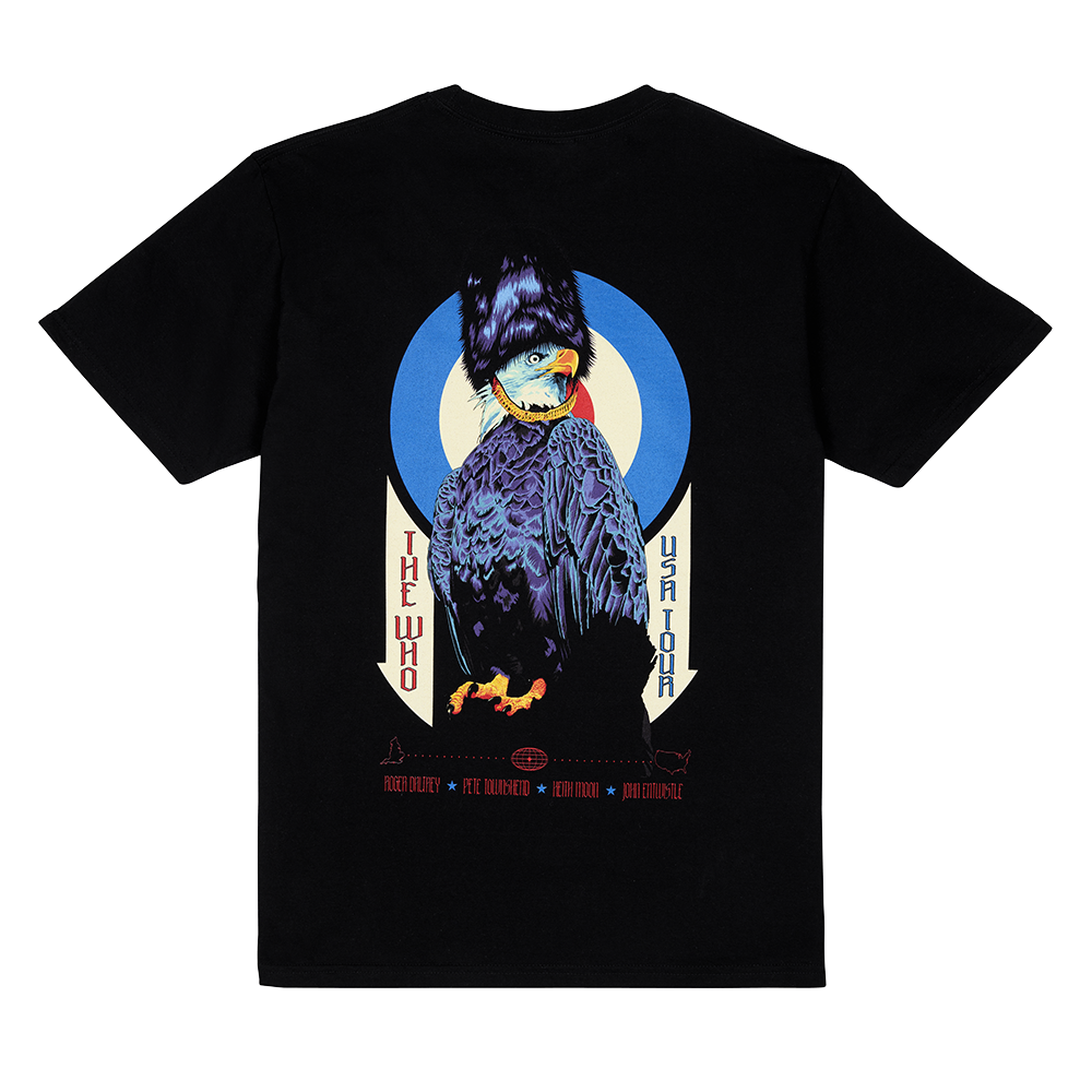 The Who - Mid-70s Eagle US Tours T-Shirt