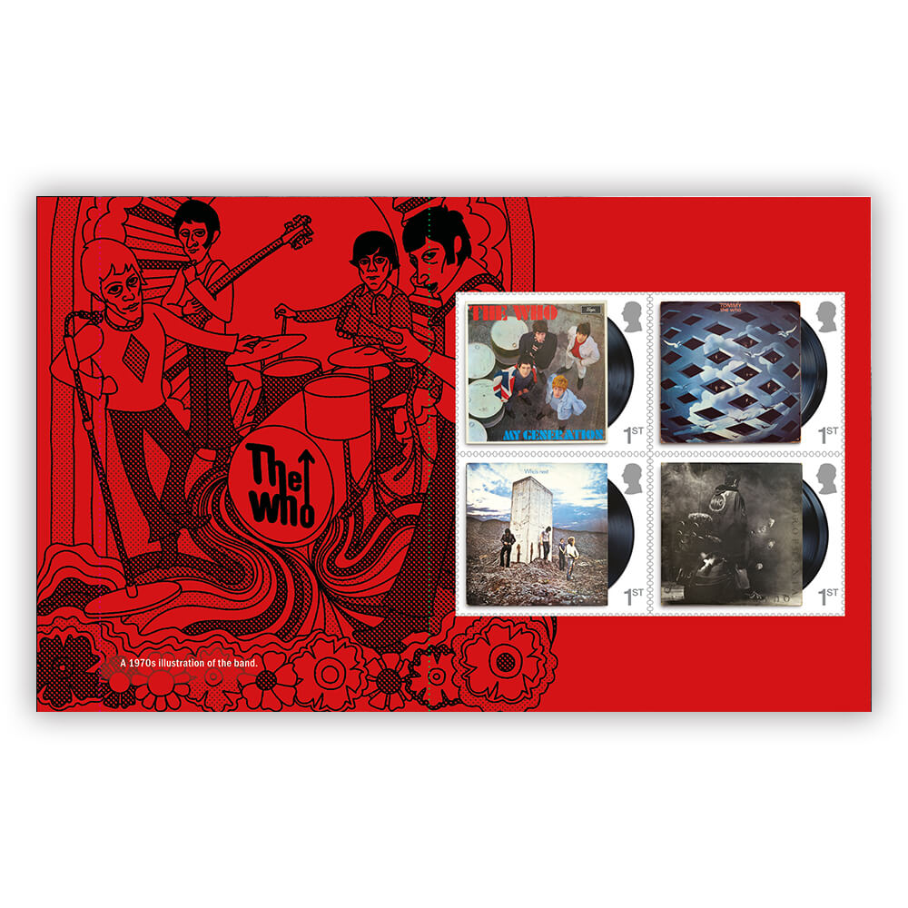 The Who - The Who Limited Edition Prestige Stamp Book