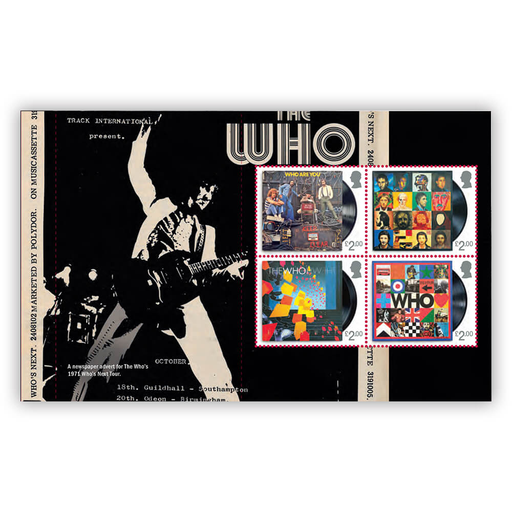 The Who - The Who Limited Edition Prestige Stamp Book