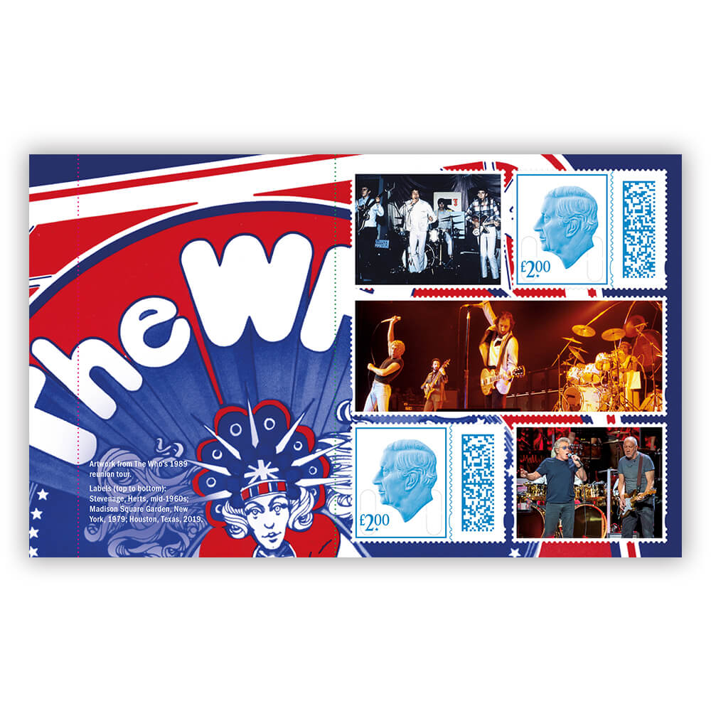 The Who - The Who Limited Edition Prestige Stamp Book