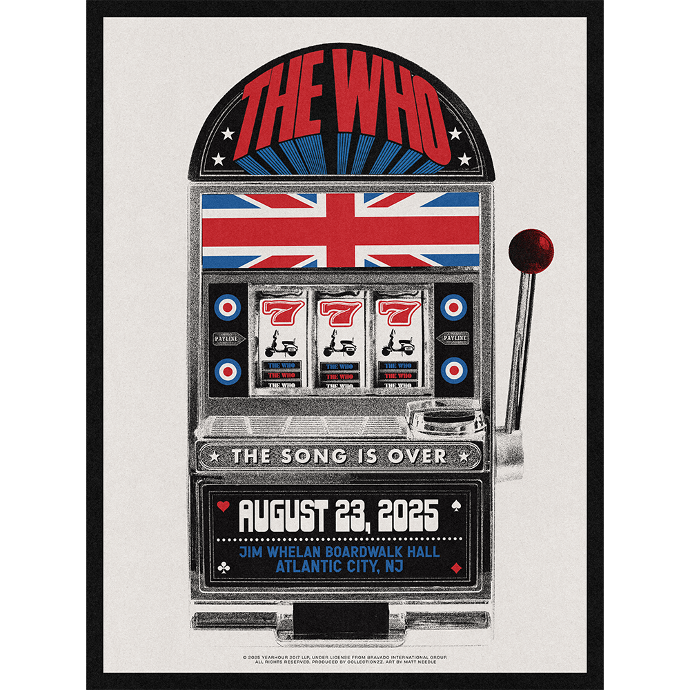 The Who - Limited Edition Atlantic City, NJ Poster