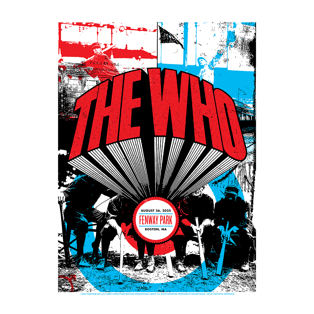 The Who - Limited Edition Boston, MA Poster