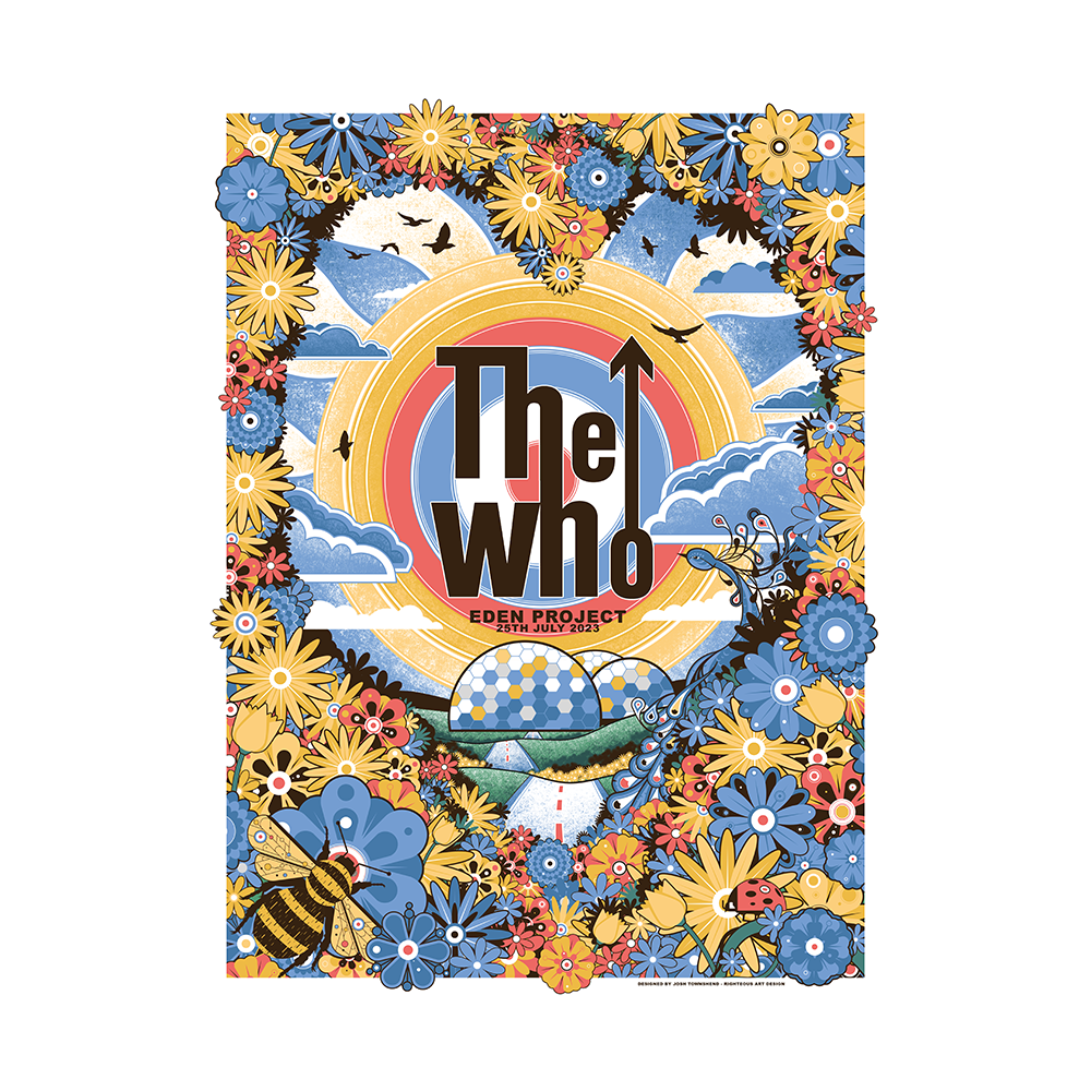 The Who - Eden Project Tour Poster 23