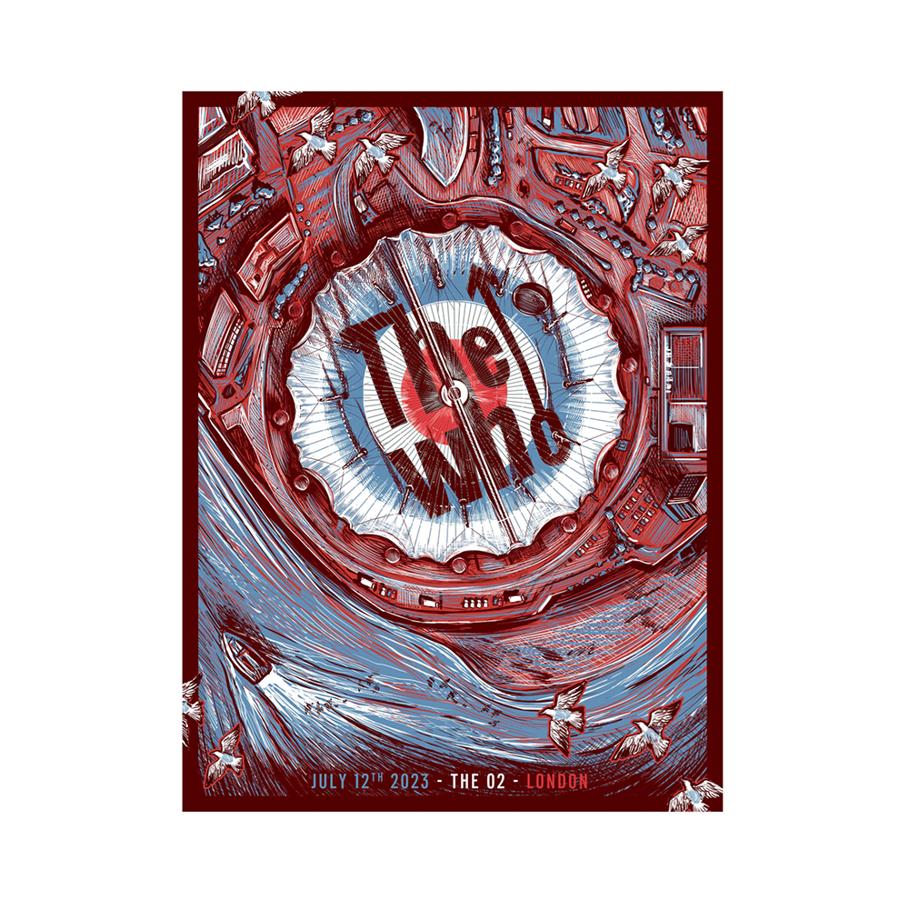 The Who - LONDON TOUR POSTER - 2023