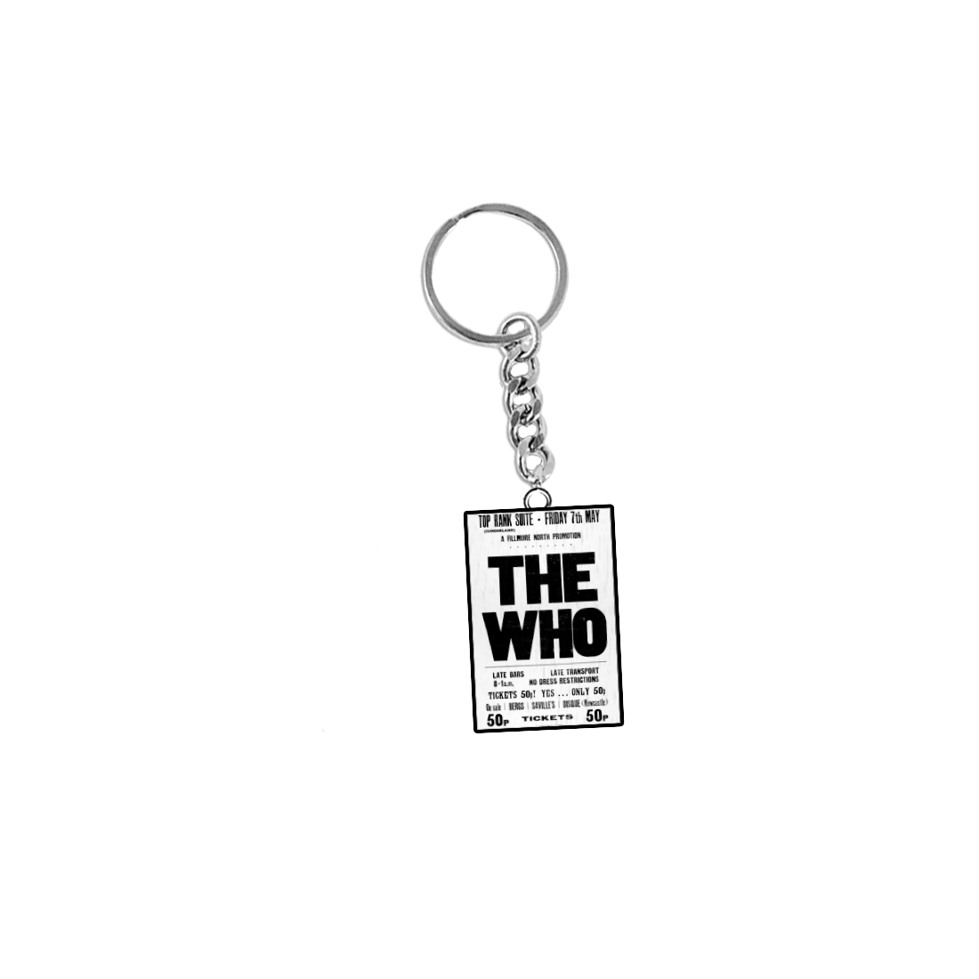 The Who - Vintage Concert Poster Keychain