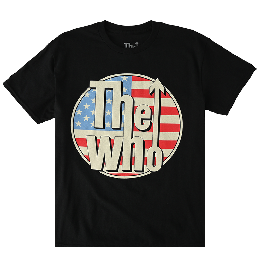 The Who - Hits Back American Flag T-Shirt
