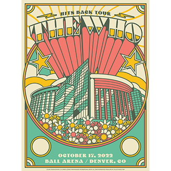 The Who - THE WHO HITS BACK! Denver Tour Poster LIMITED EDITION