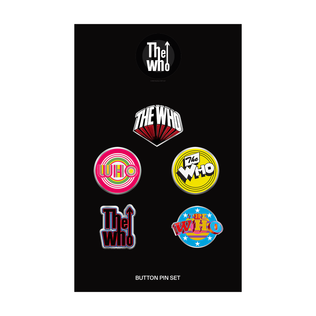 The Who - The Who Enamel Pin Set