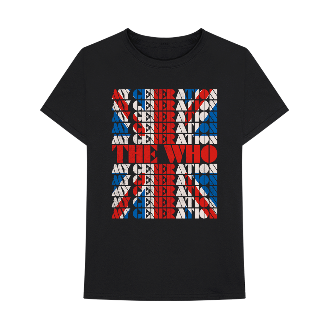 The Who - My Generation Union Jack Tee 