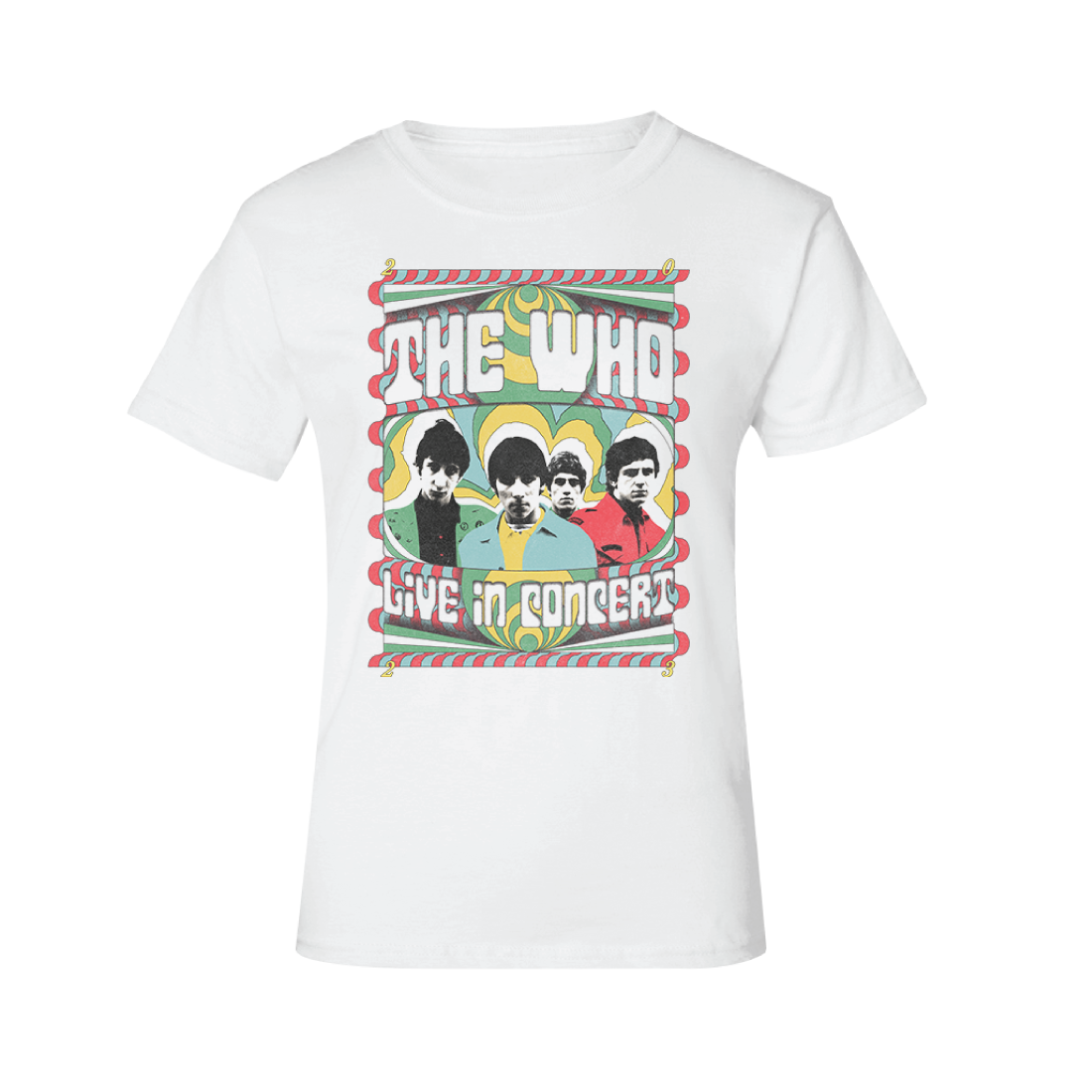 The Who - LIVE IN CONCERT MISSY T-SHIRT