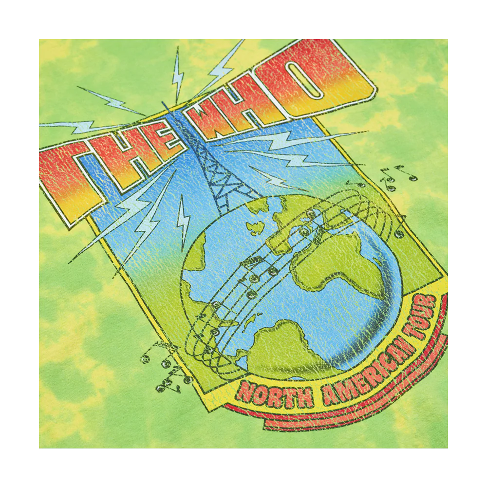 The Who - North American Tour Tye Dye T-Shirt