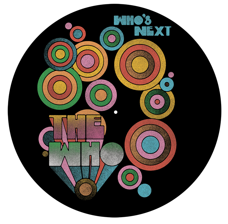 Who's Next 50th Anniversary Slipmat + 3lp Who UK