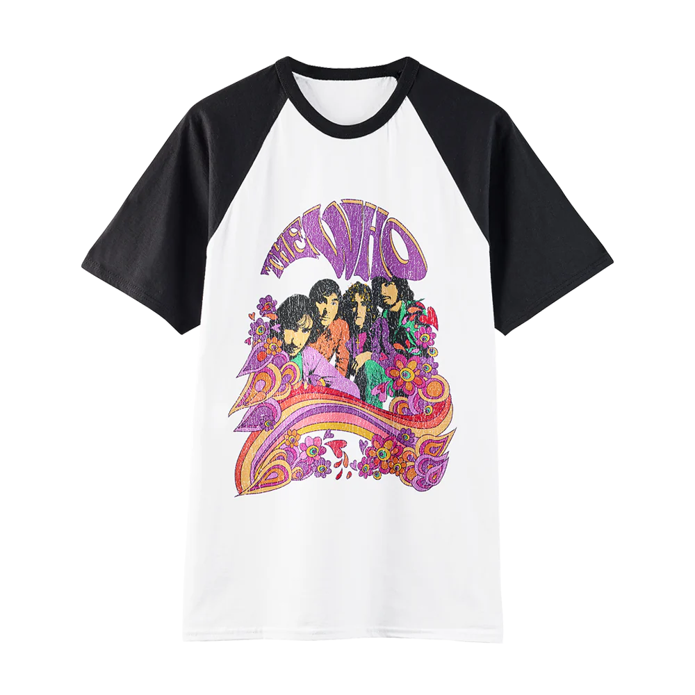The Who - The Who Psychedelic Raglan T-Shirt
